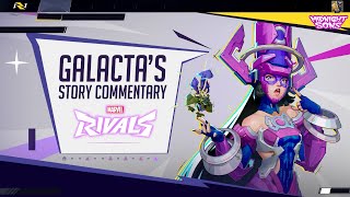 Galactas Complete Story Commentary  Marvel Rivals Season 0 Galactas Quest Battle Pass [upl. by Cortney]