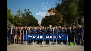 Participation of TTPU in the nationwide marathon within the framework of the quotYashil Makonquot project [upl. by Wehttam]