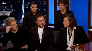 One Direction entrevista con Jimmy Kimmel Subtitulado Completo [upl. by Ameh]