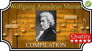 MOZART Compilation 1h25  High Quality Sound Classical Music HQ FULL Complete HD [upl. by Derfiniw]