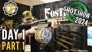 SHOT Show 2024 Day 1 Part 1 [upl. by Netsyrk]