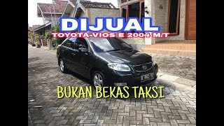 JUAL TOYOTA VIOS E 2004 MT  SIAP PAKAI MUDIK [upl. by Oiznun]