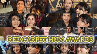 RED CARPET HUM AWARDS trending humawards redcarpet pakistan atifaslam yumnazaidi ahmedbutt [upl. by Airdnas]