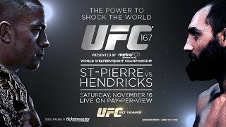 UFC 167 StPierre vs Hendricks Promo 2 [upl. by Abdel248]