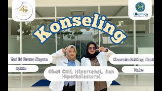 KONSELING OBAT CHF HIPERTENSI DAN HIPERKOLESTEROL  APOTEKER UHAMKA 42  KELAS B [upl. by Notsgnal]