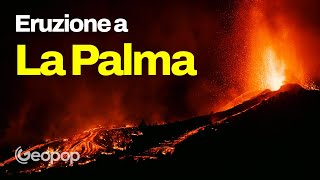 Eruzione a La Palma il vulcano Cumbre Vieja si è risvegliato ecco cosa sta succedendo alle Canarie [upl. by Amero]