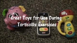 Toy Recommendation for Use During Torticollis Exercises [upl. by Cohl989]