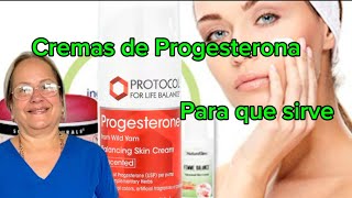 Crema de progesterona Para que sirve [upl. by Ecinev291]