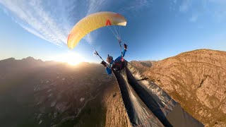 Wingover über FranshoekSüdafrika mit dem skywalk Arak [upl. by Arim]