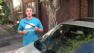 Wipertech TrueFit Aeroflex  How to install Bayonet wiper blades [upl. by Nets453]