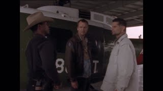 Walker Texas Ranger  Trivette Interrogates Two Criminals  In Harm’s Way [upl. by Aleusnoc931]