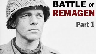 Battle of Remagen  1945  PART 1  Invasion of Germany  World War 2 Documentary [upl. by Groves319]