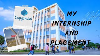 My internship and placement journey at VIT Bhopal capgemini boeing bangalore [upl. by Abana234]