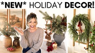 NEW HOLIDAY DECOR FINDS  HIGHEND LOOK FOR LESS  AFFORDABLE HOLIDAY DECORATING TIPS AND IDEAS [upl. by Skier]