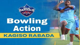 Kagiso Rabada Bowling  Rabada bowling action  rabada  DEKH CRICKET [upl. by Ardyaf]