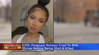 CPD Pregnant woman tried to rob driver before being shot and killed [upl. by Asilet]