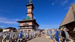 Cimitirul Vesel Săpânța Maramureș August 2024 [upl. by Kcirddes428]