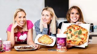 UNGLAUBLICH Ein Tag 3 mal Pizza mit Alina Alex amp Kim [upl. by Rednael]