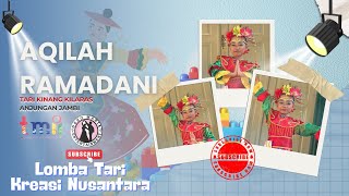 TARI KINANG KILARAS  AQILAH RAMADANI denomania tmii ytviral taritradisional [upl. by Mittel]