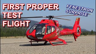 Roban EC130 Build Part 5  Fitting scale details amp first full flight [upl. by Ramor]