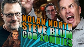 Nolan North Richtofen Steve Blum Dempsey and Call of Duty Zombies  RETRO REPLAY [upl. by Llennahc]