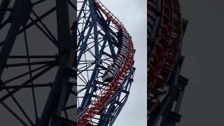 The Big One Blackpool Pleasure Beach Resort themepark rollercoaster amusementpark ride big one [upl. by Veronika]