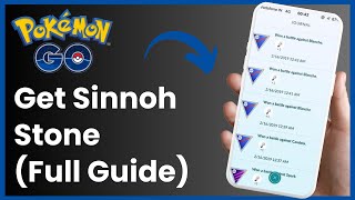 How To Get Sinnoh Stone In Pokemon Go [upl. by Siocnarf491]