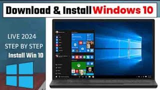 windows 10 installation step by stepwindows 10 kaise install kare [upl. by Knox208]