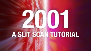 How to Create the Slit Scan Effect from quot2001 A Space Odysseyquot with Adobe After Effects [upl. by Spiro]