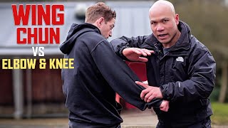 Wing Chun vs Elbow amp Knee Wing Chun techniques [upl. by Oiramej]