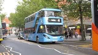 Buses Trains amp Trams around Nottingham October 2018 [upl. by Hnad]