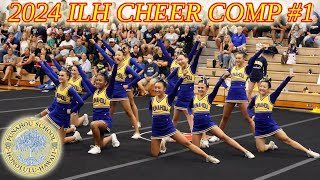 2024 ILH Cheer Comp 1  Punahou JV 4K [upl. by Vanna]