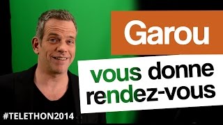 Garou parrain du Téléthon 2014 vous donne rendezvous demain [upl. by Bard420]