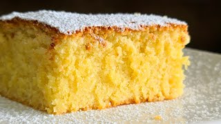 Easy 3 Ingredients Moist Soft and Fluffy Almond Cake [upl. by Relyks]