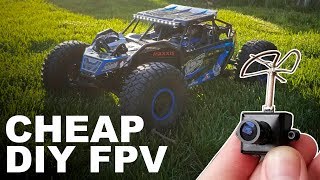 Add FPV to ANY RC car [upl. by Etteinotna]