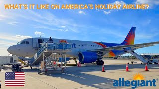 REVIEW  Allegiant Air  Indianapolis IND  St Petersburg PIE  Airbus A320200  Economy [upl. by Ahsinroc]