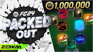 BUILDING A NEW INSANE 1000000 COIN TEAM EAFC 24 Packed Out 16 [upl. by Nereen]