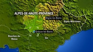 Alpes de HauteProvence un accident de la route fait trois morts  1205 [upl. by Peper]