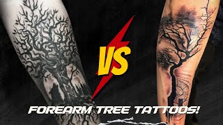 90 Forearm Tree Tattoos You Need To See [upl. by Rotow]