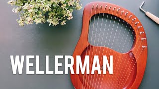 Wellerman Sea Shanty  LYRE Harp Cover amp Tutorial [upl. by Skiest]