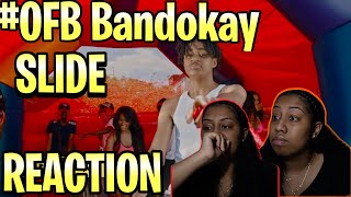 OFB Bandokay  Slide Music Video  GRM Daily NYC Reaction  LinaaaReacts [upl. by Marmawke]