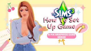 How to Install Sims 3 amp Fix Missing Graphic Card in 2023  SimsXmas Ep 1  Tips Tricks amp Hacks Ep 7 [upl. by Held]