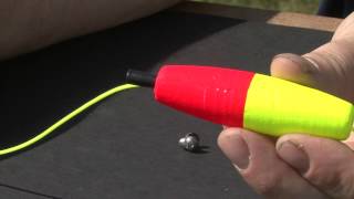 Fishing Baits Lures and Rigs Making a Basic Bobber Rig [upl. by Yerocal237]