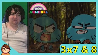 The Amazing World of Gumball  3x7 amp 8  The Name and The Extras  Reaction [upl. by Ahsiekin]