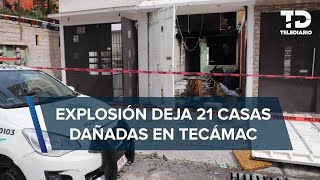 Hombre ocasiona explosión en Los Héroes Tecámac Edomex [upl. by Lletram298]