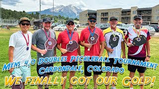 40 Pickleball  Carbondale Colorado  June 2024 [upl. by Aiyn627]