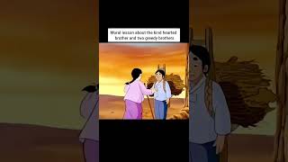 Moral lesson about kindness and greed anime movieexplainedinhindi movie shorts [upl. by Kcirredal]