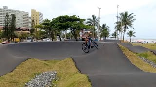 PARQUE TURÃSTICO EM PERUÃBE SP PISTA DE PUMP TRACK EM PERUIBE SPPRAIA DO CENTRO [upl. by Eada]