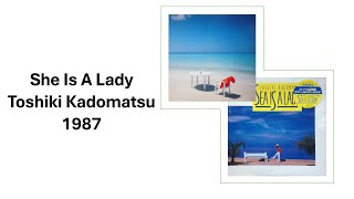 角松敏生 Toshiki Kadomatsu “She Is A Lady” full album 1987 [upl. by Sanbo149]