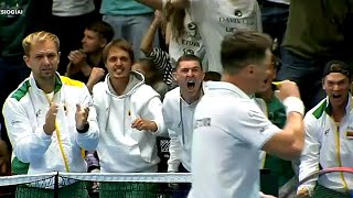 Neįtikėtinas pratęsimas Berankis vs Purteladze  Lietuva  Sakartvelas [upl. by Eem]